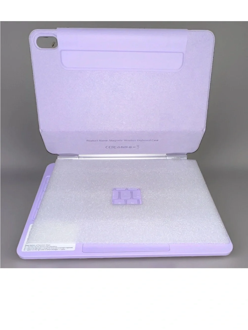 RAYMCRAFT iPad 10th Gen 10.9” iPad A16 11th 11” Bluetooth Touchpad Case Purple